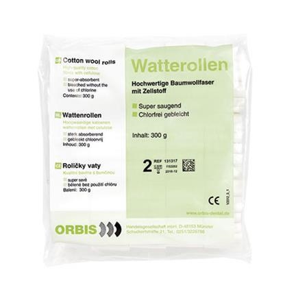 Orbis Bomullsrullar, Strl 3 12mm (300gr)
