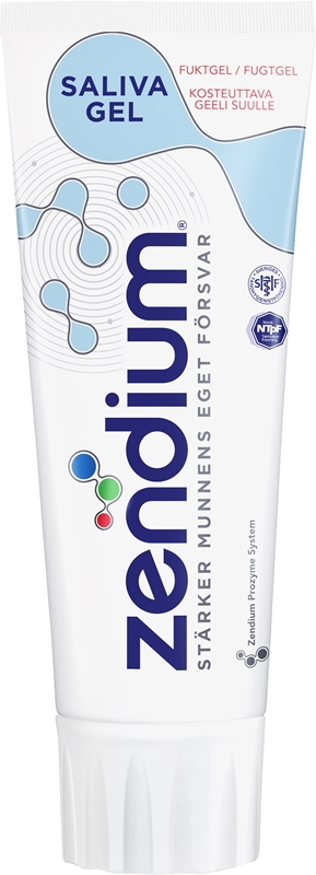 Zendium Saliva Gel Munfuktgel, 75ml - Zendium