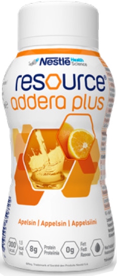 Resource Addera Plus, 4x200ml apelsin
