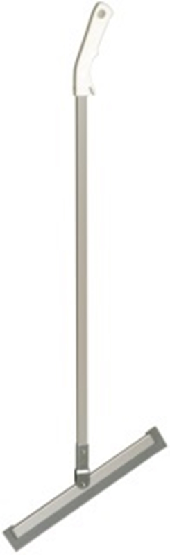 Sopborste med gummiskrapa, 75cm