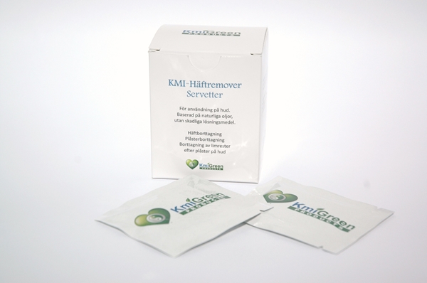 Häftborttagning KMI, våtservetter 15-p - KMI