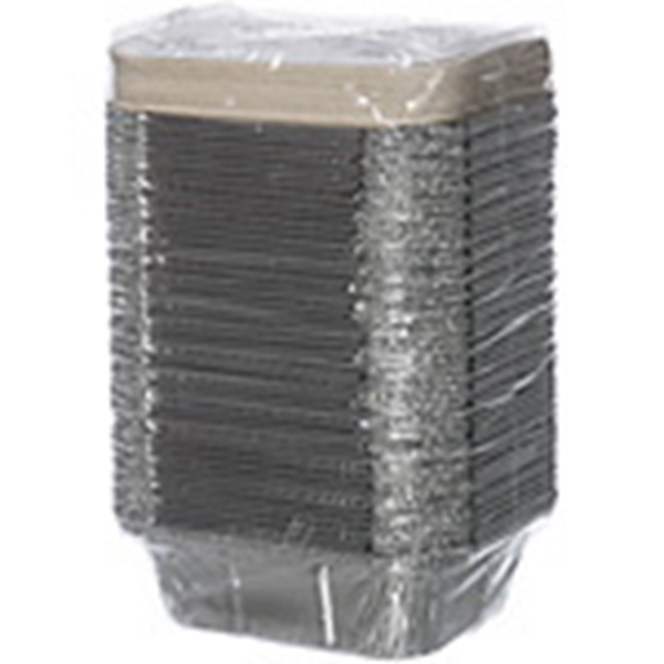 Folieform inkl lock, 450ml 145x120x40mm silver