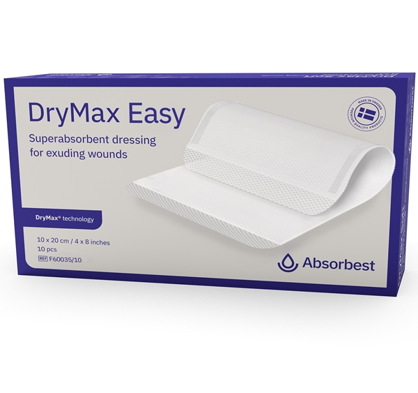 Superabsorberande förband DryMax Easy, 10x20cm - DryMax - 1