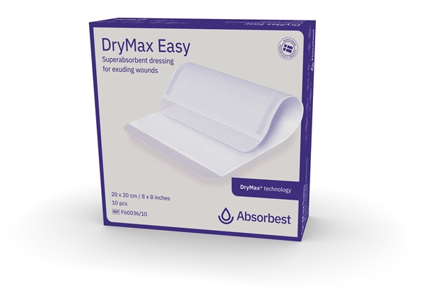 Superabsorberande förband DryMax Easy, 20x20cm - DryMax - 1