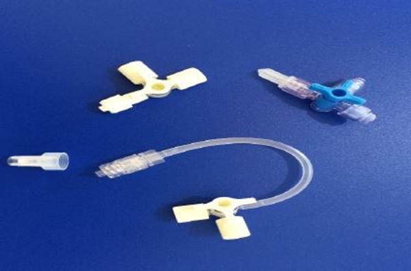 3-vägskran Codan Green line, 12cm slang Self-Lock