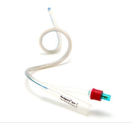 Kateter 2-vägs BIP foley, 10ml ch20 40cm silikon Nel - Bactiguard