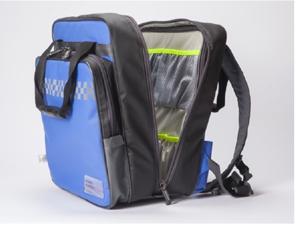 Väska Sjukvård IM-Medico Flexibag, utan mellanvägg blå