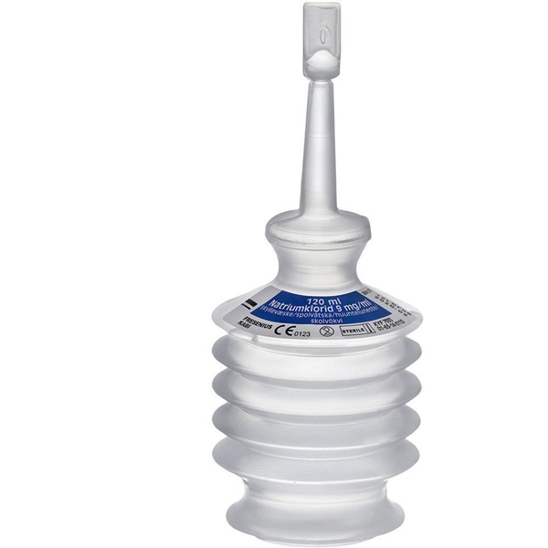 Koksaltlösning Irriflex, 120ml bälgampull - Irriflex