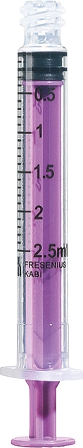 Enteral spruta Freka Connect, 2,5ml ENFit engångs LDT