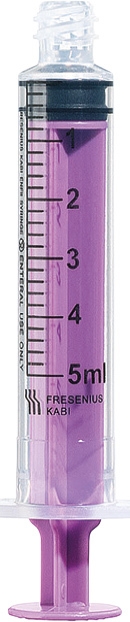 Enteral spruta Freka Connect, 5ml ENFit engångs LDT