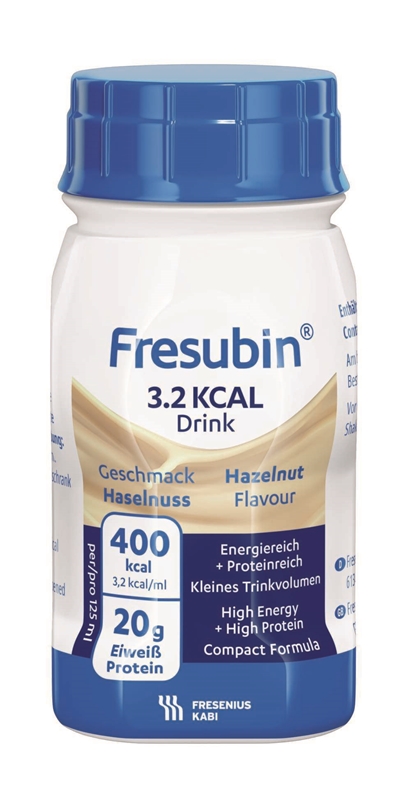 Fresubin 3.2 kcal Drink, 4x125ml hasselnöt
