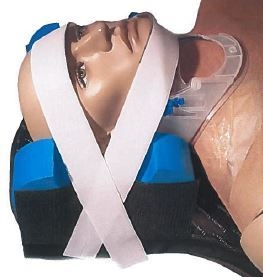 Huvudfix kudde blå, f Immob K-Light TraumaTransfer