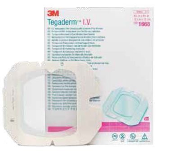 Venkateterförband Tegaderm IV Advanced, 12x12cm PAC förstärkt - Tegaderm