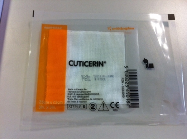 Undertryck Salvkompress Cuticerin, 7,5x7,5cm - Cuticerin