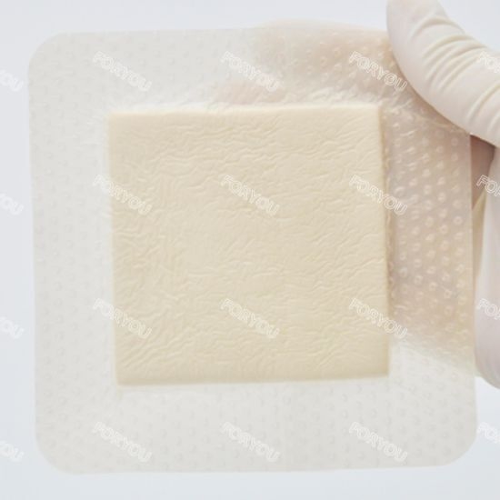 Tunt skumförband silikon Luofucon, 15x15cm Border Lite - Luofucon - 1