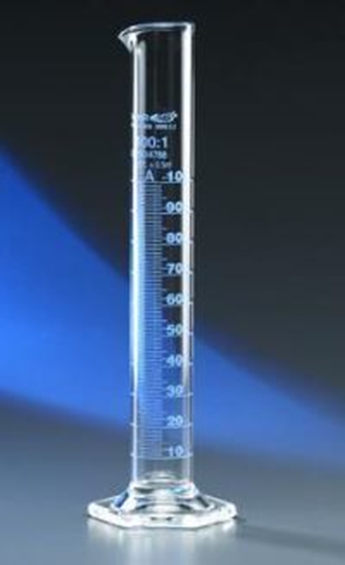 Mätcylinder hög modell, 50ml glas