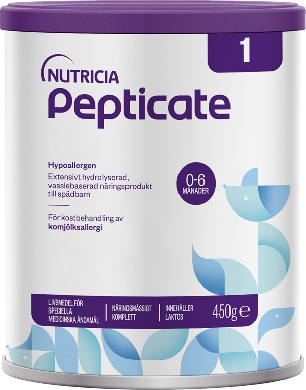 Pepticate modersmjölkers, 1x450g från födseln