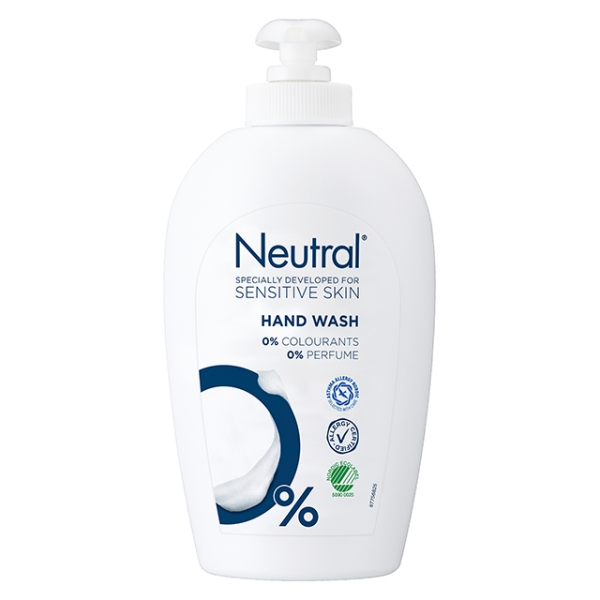 Flytande tvål Neutral, 250ml m pump oparf svanen - Neutral
