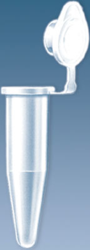 Mikrorör vidhäng propp, 0,5ml PP natur