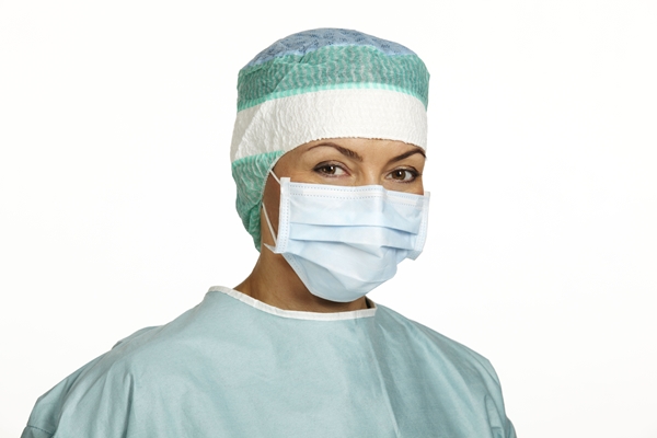 Munskydd op Barrier Extra, öronband typ IIR blå