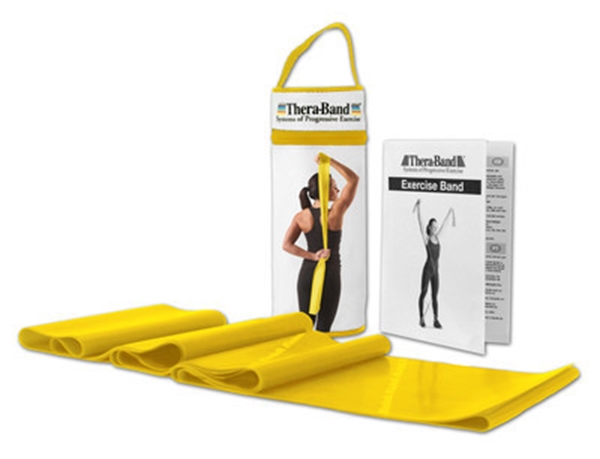 Träningsband Thera-Band, 2,5m lätt gul - Thera-Band