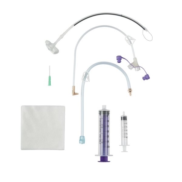 Gastrostomiport MIC-Key GJ set,  18Fr 1,5cm 45cm slang ENFit - 1