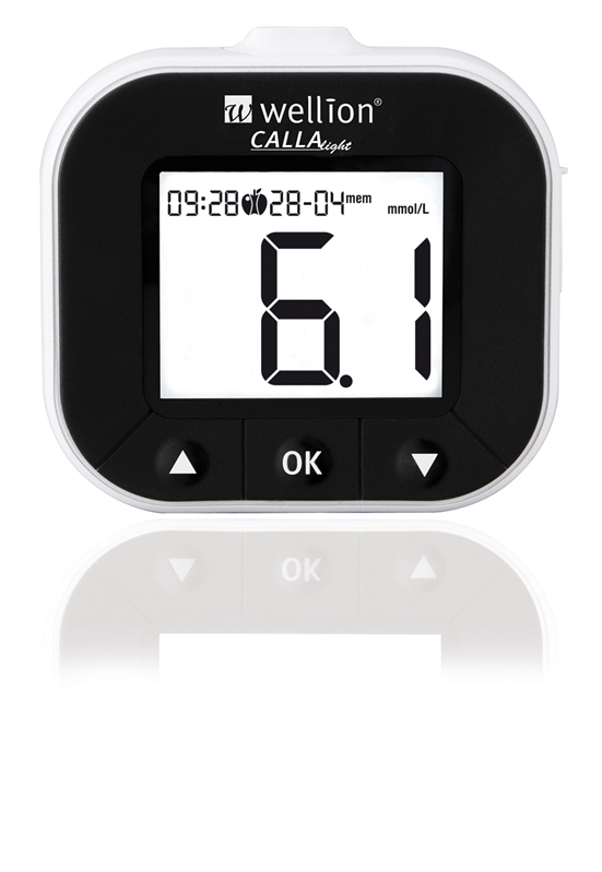 Blodglukosmätare, Wellion CALLA light vit - 2