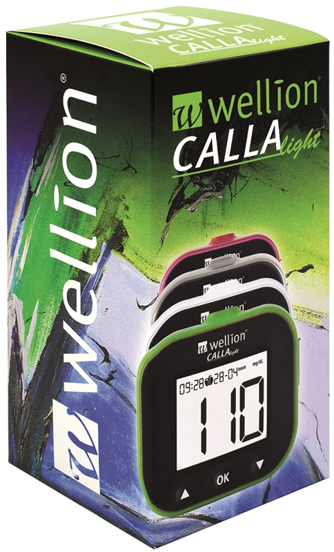 Blodglukosmätare, Wellion CALLA light vit - 1
