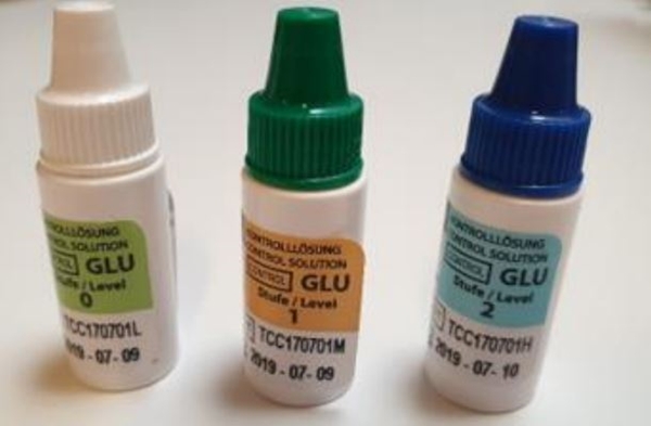 Kontrollösning glukos, Wellion Galileo GLU, level 2