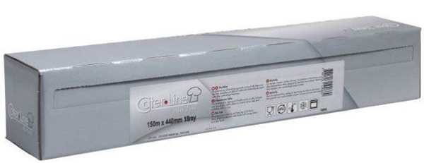 Folie aluminium dispenser/grillbox, 44cmx150m 18my - Cater-Line