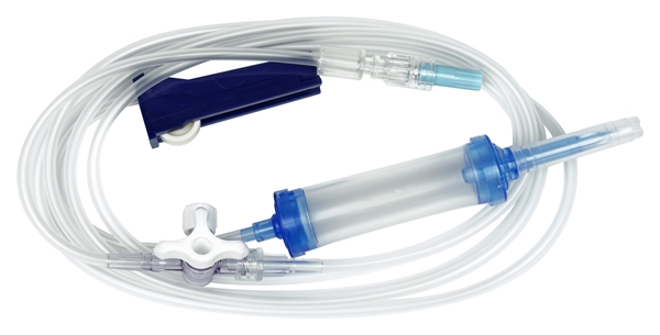 Infusions agg u luftn evercare , 180cm fast 3vkr PVC-fri - evercare® inLine - 1