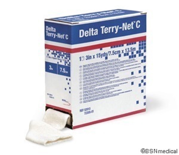Polsterstrumpa Delta Terry-Net C, 10cmx13,7m - Delta