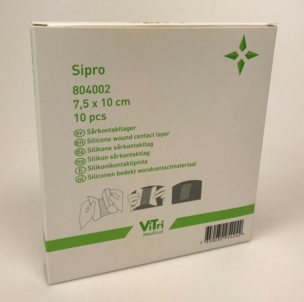 Silikonkompress Sipro, 10x12cm - Sipro - 1