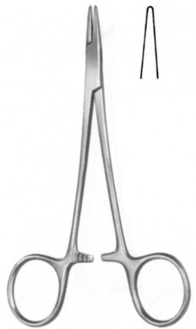 Nålförare rak slät, Webster 13cm - Sitec