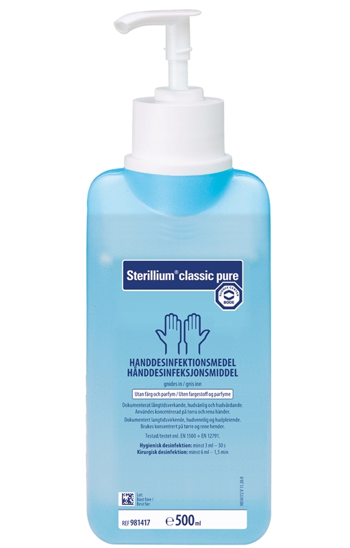 Handdesinfektion Sterillium classic pure, 500ml m pump