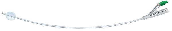 Kateter 2-vägs foley SupraCath, 10ml ch14 40cm centralhål - Brillant