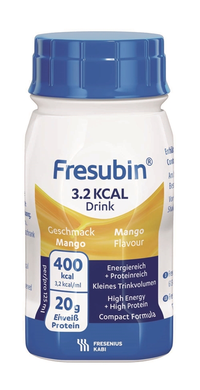 Fresubin 3.2 kcal Drink, 4x125 ml mango