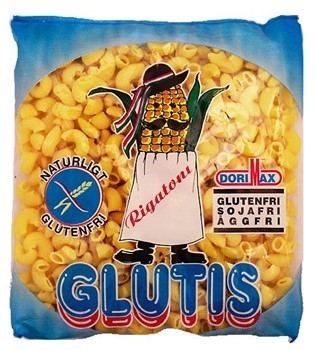 Glutenfri rigatoni, 200g Glutis Pasta
