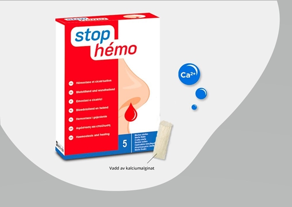 Blodstillande vadd StopHemo, kompress 0,4g - StopHemo