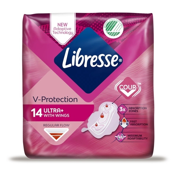 Binda Libresse, Ultra+ Wing Normal Svanen