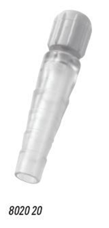 Adapter Female-Olive , med stopper