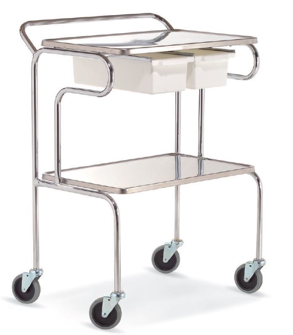 Vagn universal Ellwyn , 60x40cm 2 lådor