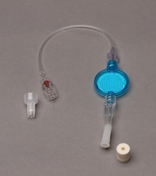 Inf filter I.V STAR, 1,2µm F4,5cm2 blå m slang+bv