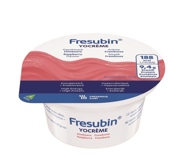 Fresubin YOcrème, 4x125g hallon
