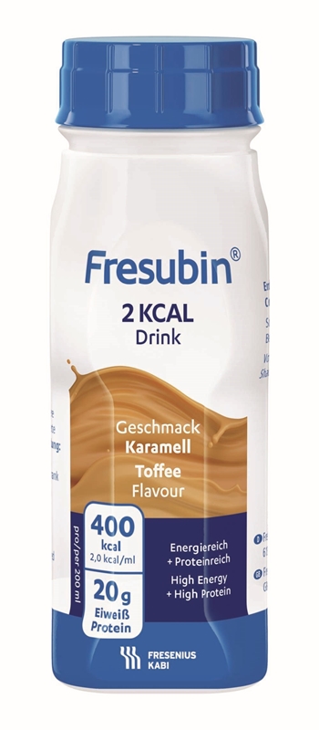 Fresubin 2 kcal DRINK, 4x200ml Toffee