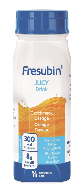 Fresubin Jucy DRINK, 4x200ml apelsin