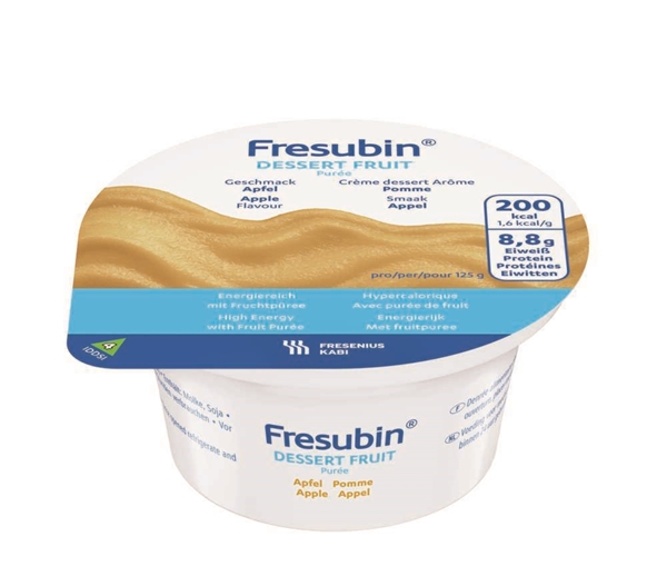 Fresubin dessert fruit, 4x125g äpple