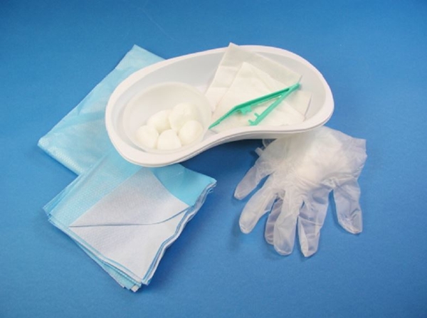 Kat set nw Mediplast större, 5to 2ko 2duk 2skål 1 pin vinyl