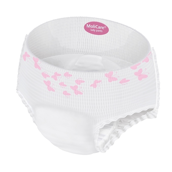 Inkontinensskydd allt-i-ett byxa, MoliCare Premium Lady Pants 5L