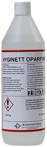 Sanitetsrengöring Hyginett, 1L pH=2,0/4,0 oparf Bra Miljö